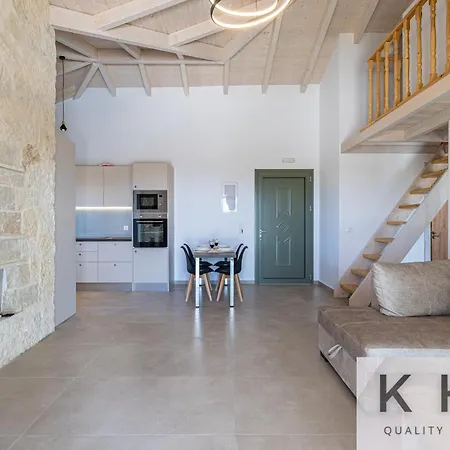 Leo's Red Stone & White Stone Made Villas, 2 With Private Pool In Village Villa Karavádosz