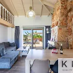 Villa Leo's Red Stone & White Stone Made Villas, 2 With Private Pool In Village