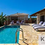 Villa Leo's Red Stone & White Stone Made Villas, 2 With Private Pool In Village Karavados