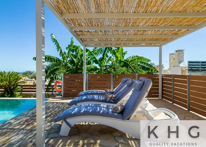 Leo's Red Stone & White Stone Made Villas, 2 With Private Pool In Village