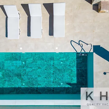 빌라 Leo's Red Stone & White Stone Made Villas, 2 With Private Pool In Village Karavádhos