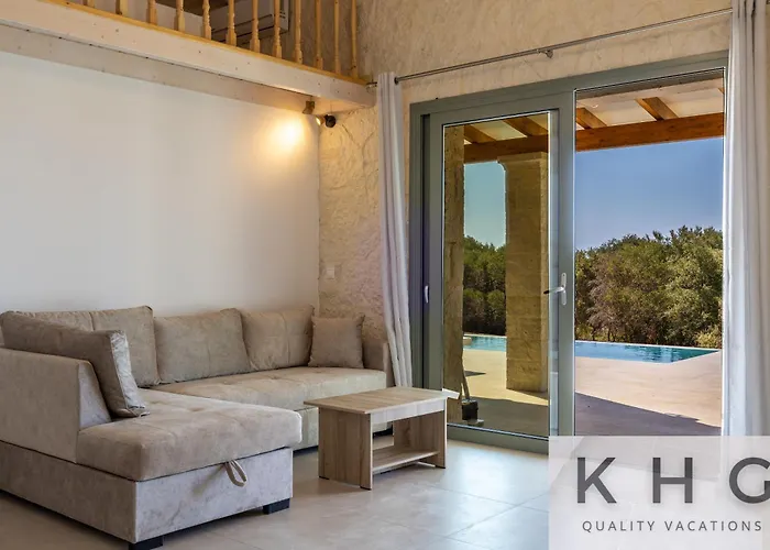 Leo's Red Stone & White Stone Made Villas, 2 With Private Pool In Village Villa *